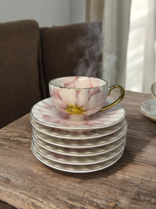 SET CESTI PENTRU CEAI SI CAFEA 12 PCS (QS26-7) / НАБОР КРУЖЕК ДЛЯ ЧАЯ И КОФЕ 12 ШТУК (QS26-7)